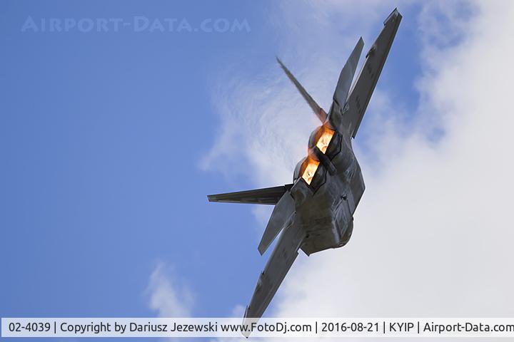 02-4039, 2002 Lockheed Martin F/A-22A Raptor C/N 4039, F-22 Raptor 02-4039 TY from 43rd FS 