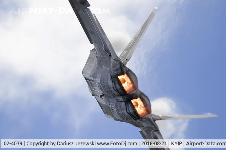 02-4039, 2002 Lockheed Martin F/A-22A Raptor C/N 4039, F-22 Raptor 02-4039 TY from 43rd FS 