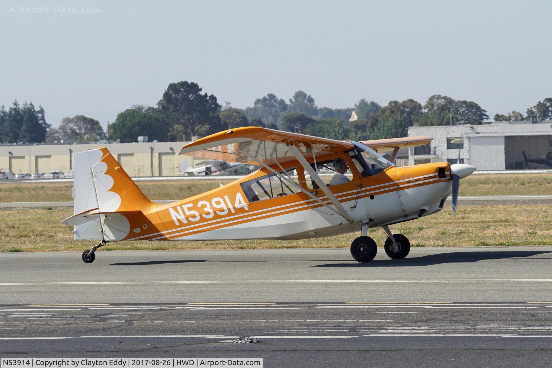 N53914, 1976 Bellanca 7KCAB Citabria C/N 561-76, HWD 2017.