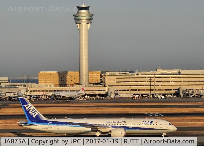 JA875A, 2015 Boeing 787-9 Dreamliner Dreamliner C/N 34531, Taxiing