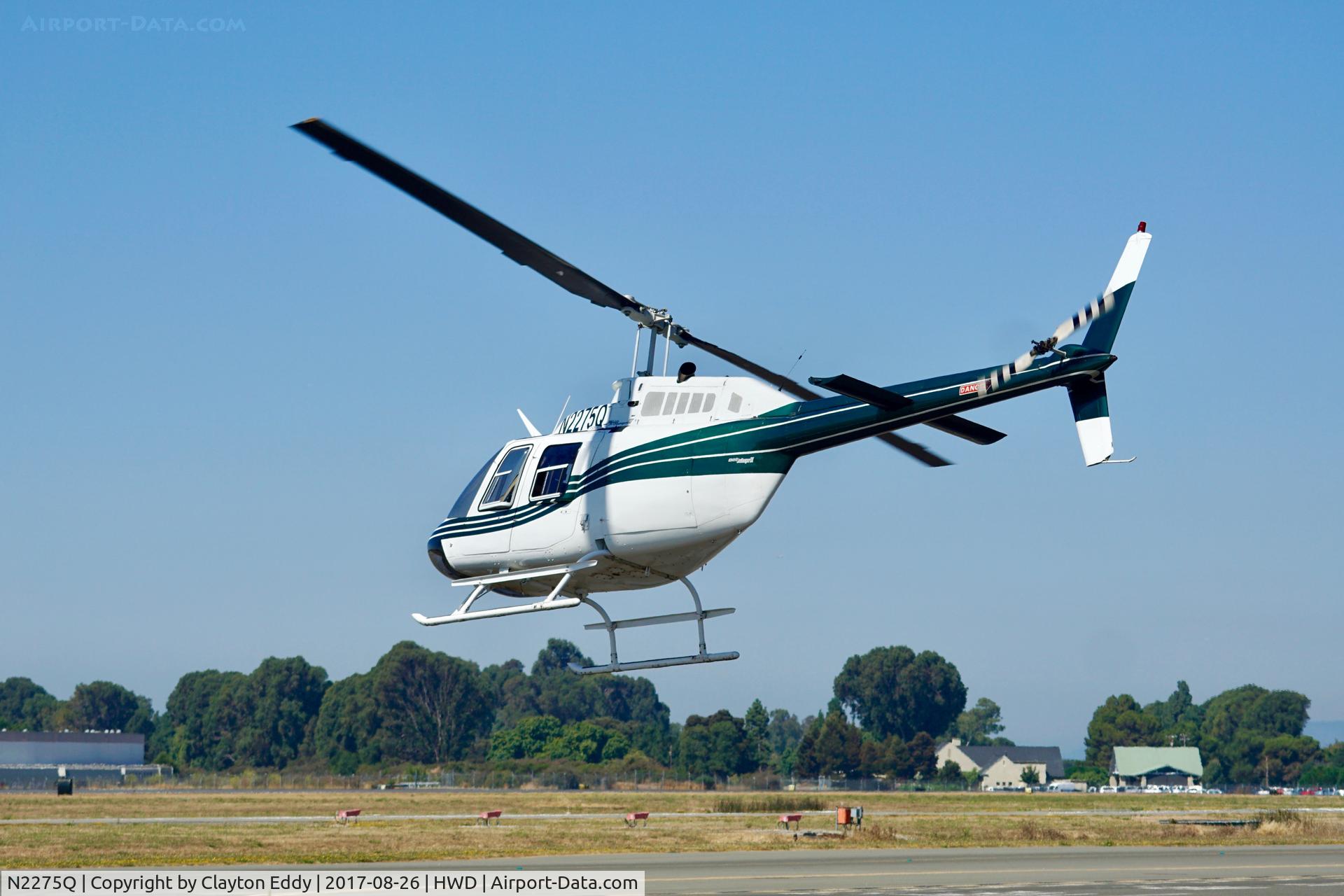 N2275Q, 1982 Bell 206B JetRanger III C/N 3625, HWD 2017.