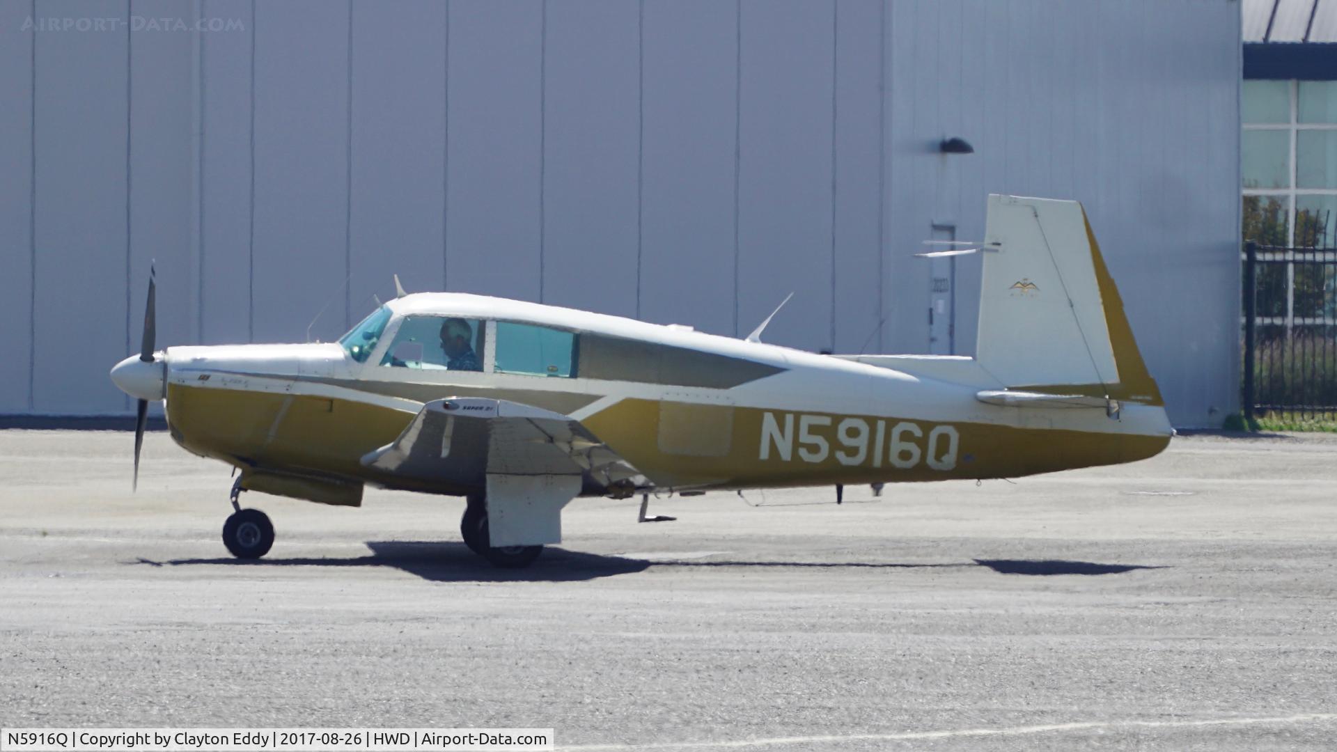 N5916Q, 1965 Mooney M20E C/N 823, HWD 2017.