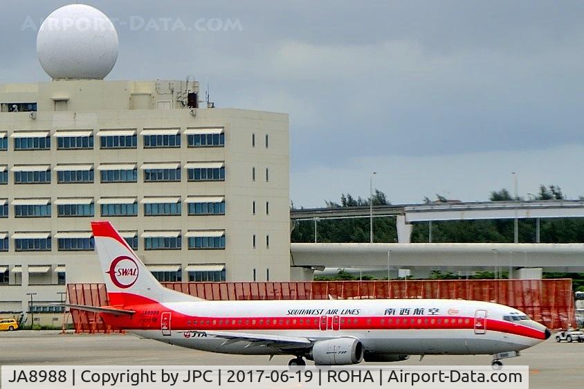 JA8988, Boeing 767-346 C/N 29863, Soutwest Airline? What they will invent next?