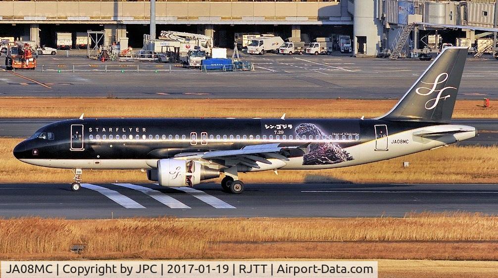 JA08MC, 2012 Airbus A320-214 C/N 5393, Godzila!