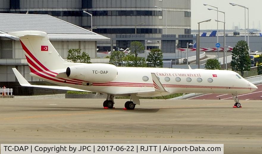 TC-DAP, 2008 Gulfstream Aerospace GV-SP (G550) C/N 5212, Turkish Gov.