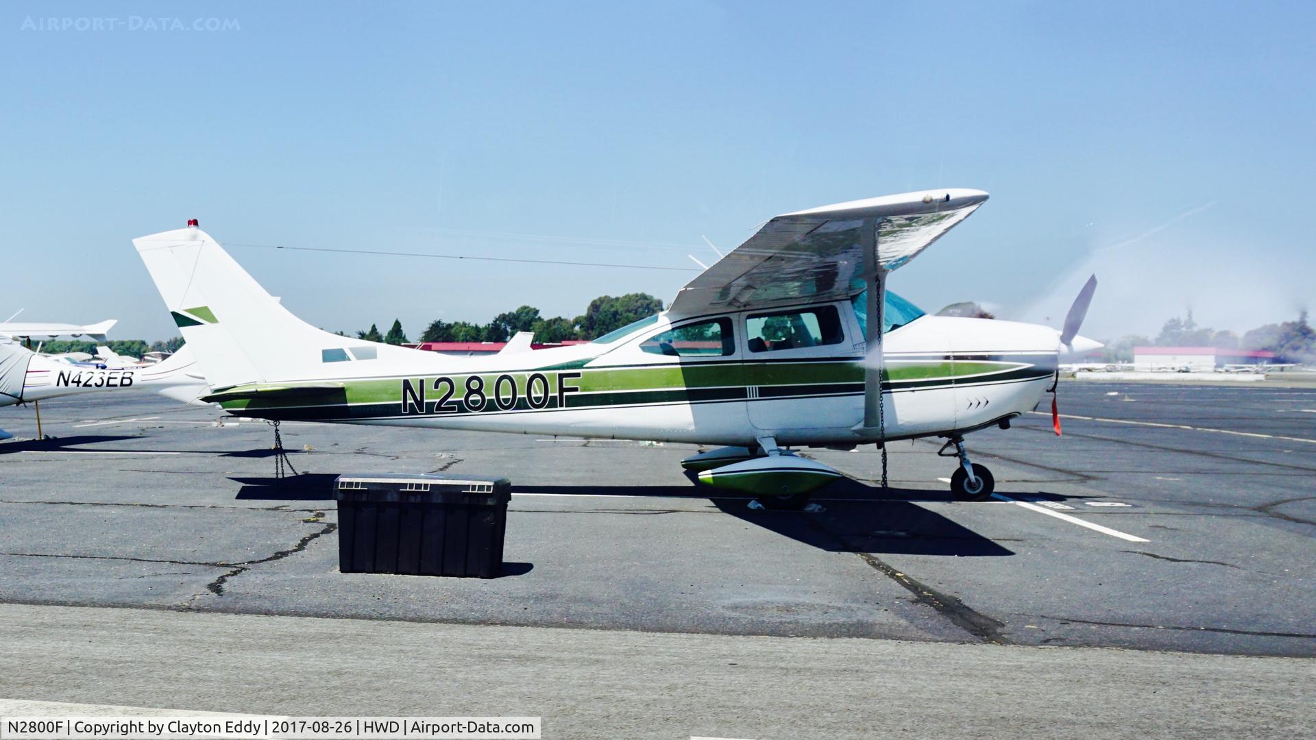 N2800F, 1966 Cessna 182J Skylane C/N 18256900, HWD 2017.