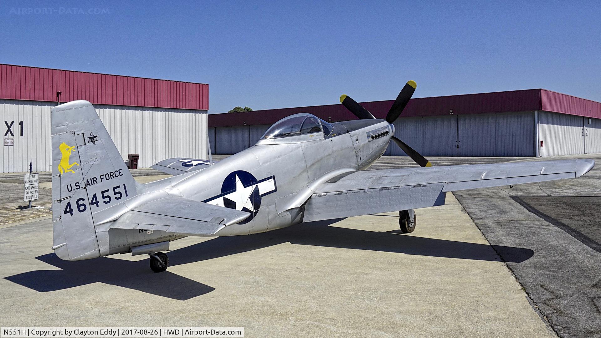 N551H, 1944 North American F-51-H-5-NA C/N 44-64314, HWd 2017.