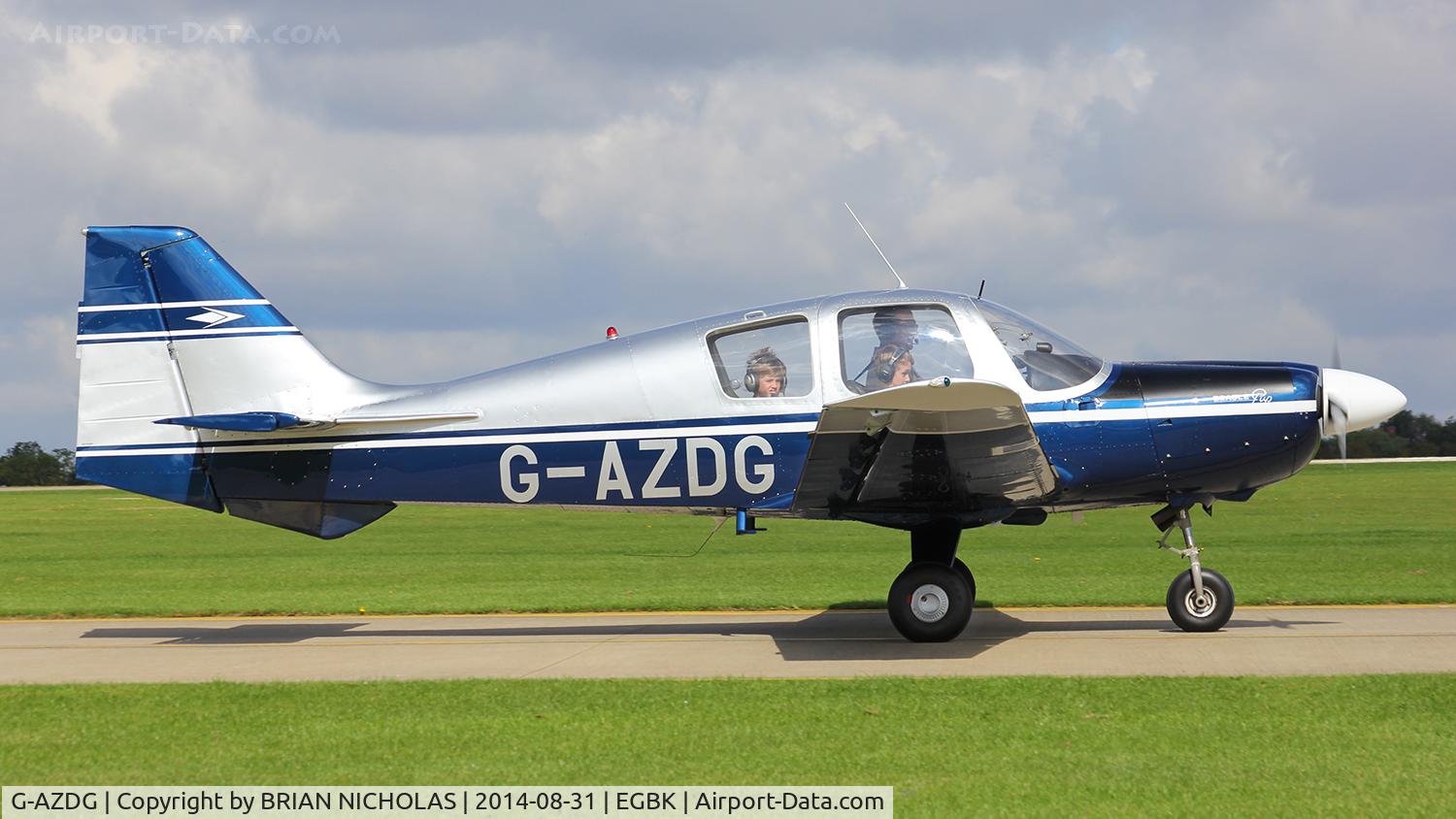 G-AZDG, 1970 Beagle B-121 Pup Series 2 (Pup 150) C/N B121-145, LAA fly in. Sywell