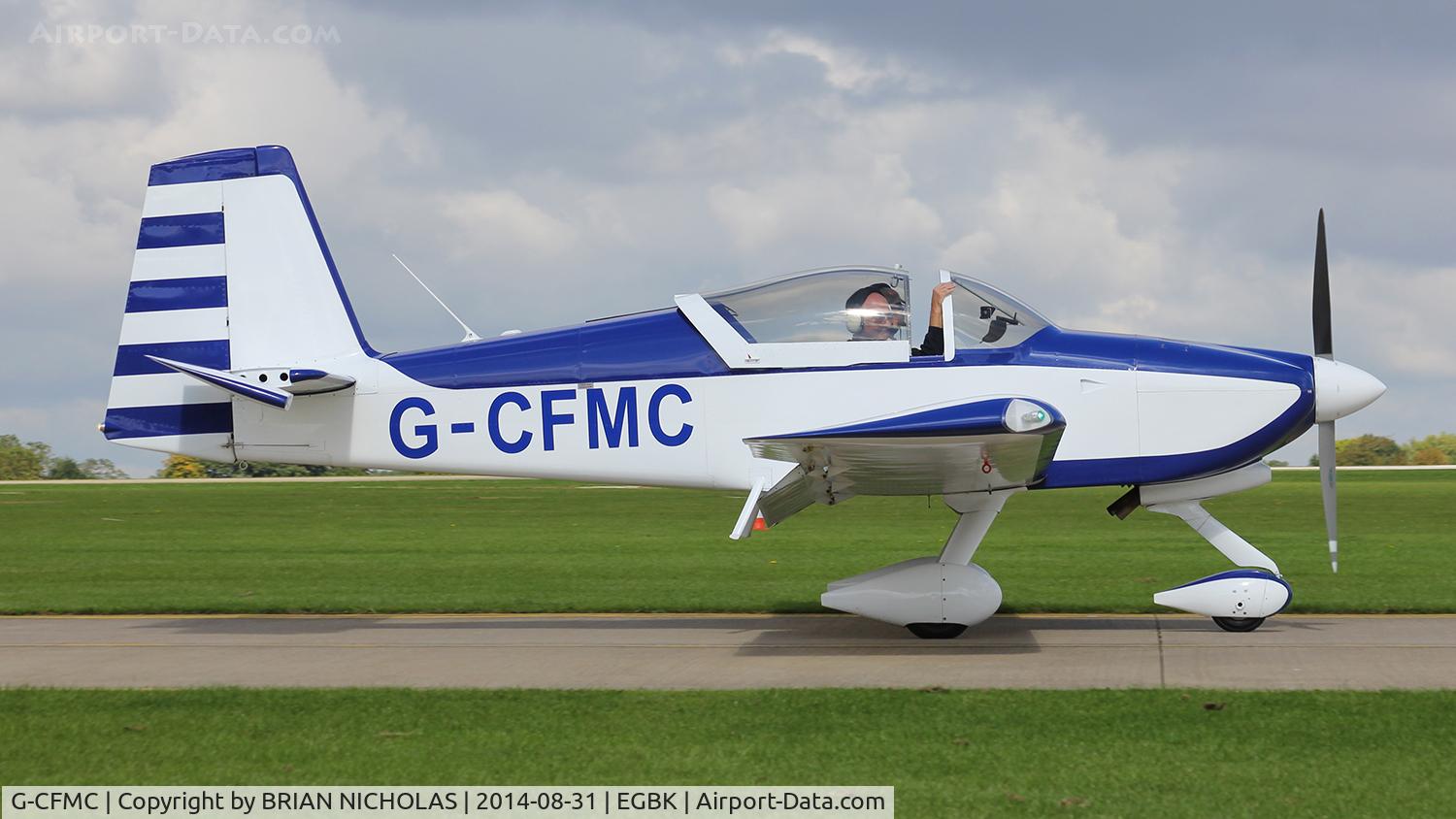 G-CFMC, 2010 Vans RV-9A C/N PFA 320-14575, LAA fly in. Sywell