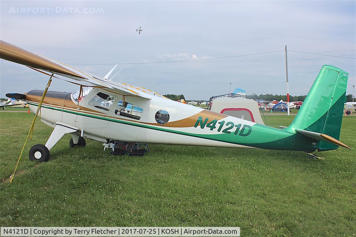 N4121D, 1957 Helio H-391B Courier C/N 041, At 2017 AirVenture at Oshkosh