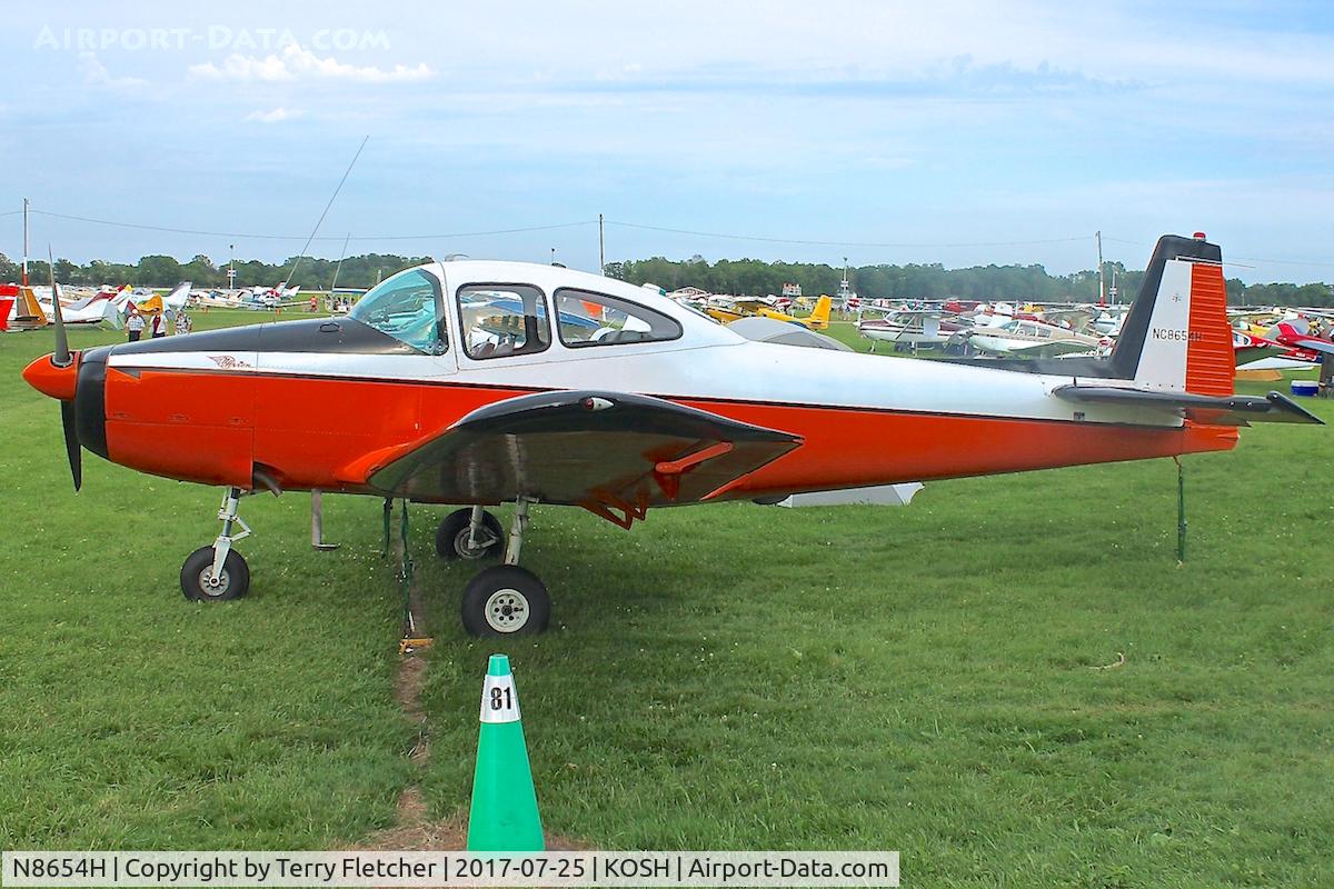 N8654H, 1947 North American Navion (NA-145) C/N NAV-4-654, At 2017 AirVenture at Oshkosh