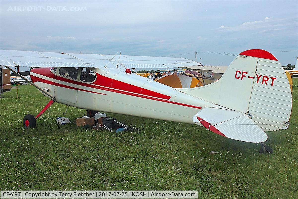 CF-YRT, 1953 Cessna 170A C/N 20395, At 2017 AirVenture at Oshkosh