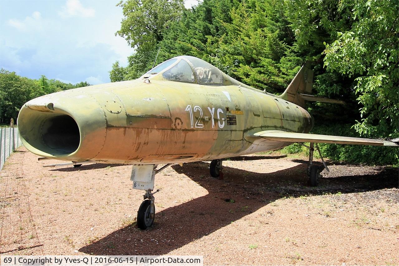 69, Dassault Super Mystere B.2 C/N 69, Dassault Super Mystere B.2, Preserved at Savigny-Les Beaune Museum