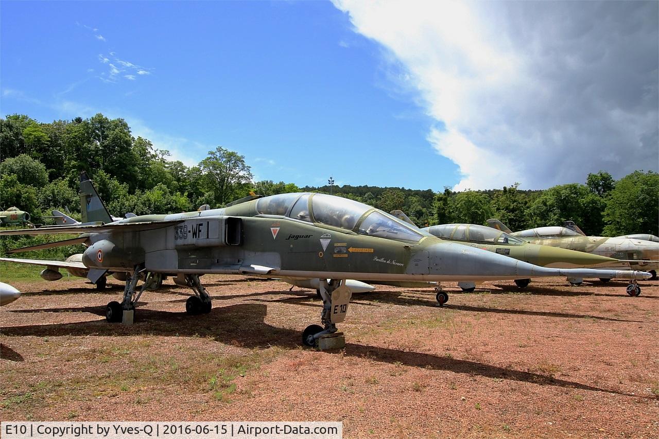 E10, Sepecat Jaguar E C/N E10, Sepecat Jaguar E, Preserved at Savigny-Les Beaune Museum