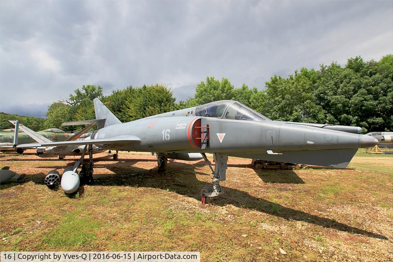 16, Dassault Etendard IV.M C/N 16, Dassault Etendard IV.M, Preserved at Savigny-Les Beaune Museum