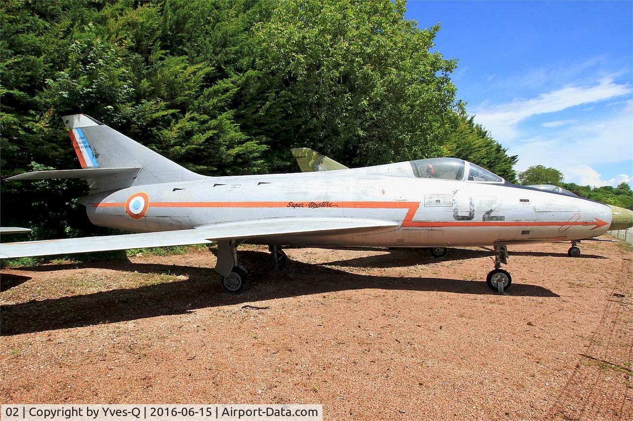 02, Dassault Super Mystere B.2 C/N 02, Dassault Super Mystere B.2, Preserved at Savigny-Les Beaune Museum