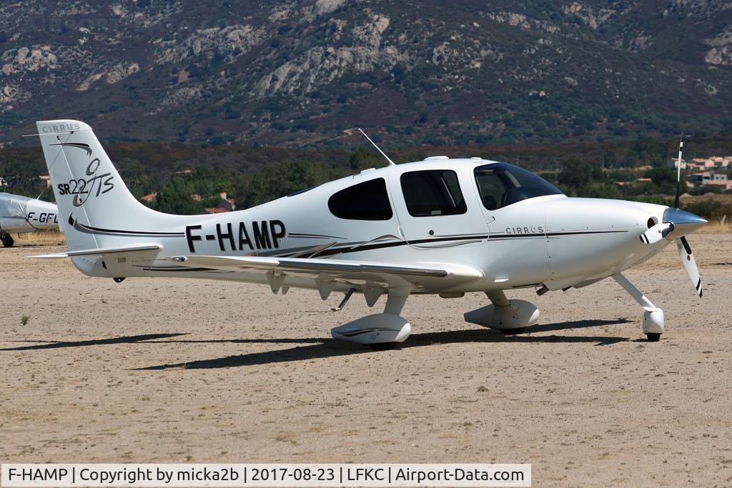 F-HAMP, 2006 Cirrus SR22 GTS C/N 2286, Parked. Crashed in Spain (15/09/2019), killing both crew
