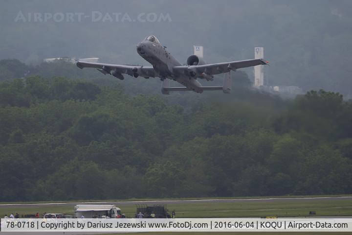 78-0718, 1978 Fairchild Republic A-10C Thunderbolt II C/N A10-0338, A-10C Thunderbolt II 78-0718 MD from 104th FS 175th WG Martin State Airport, MD