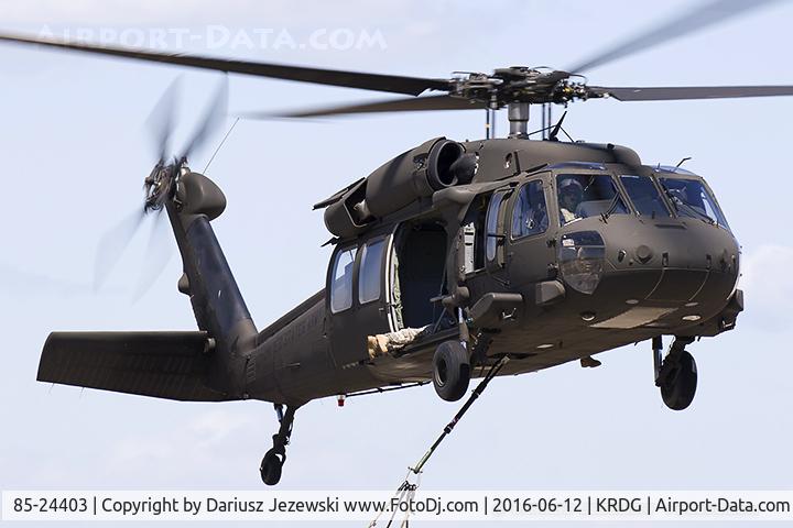 85-24403, Sikorsky UH-60A Blackhawk C/N 70-0880, UH-60A Blackhawk 85-24403  from 1/126th Avn  Quonset Point ANGS, RI