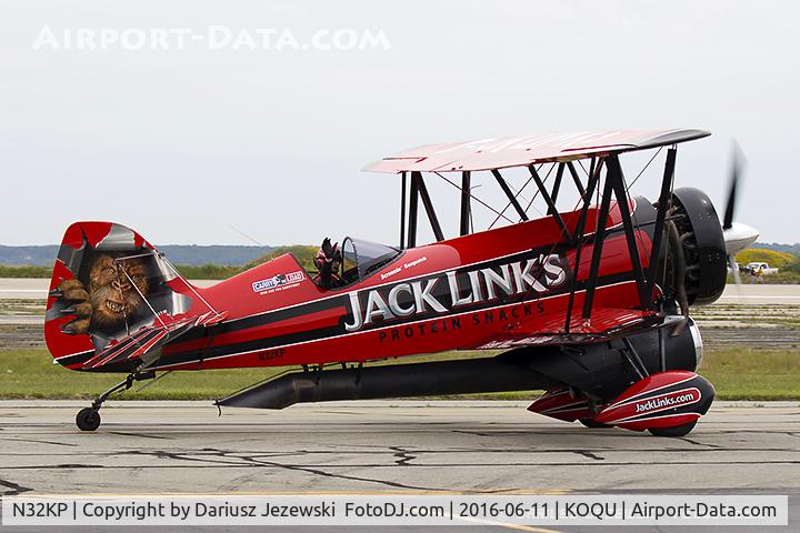 N32KP, 2013 Jet Waco ATO C/N 001, Jet Waco Taperwing  C/N 001 - Jeff Boerboon, N32KP