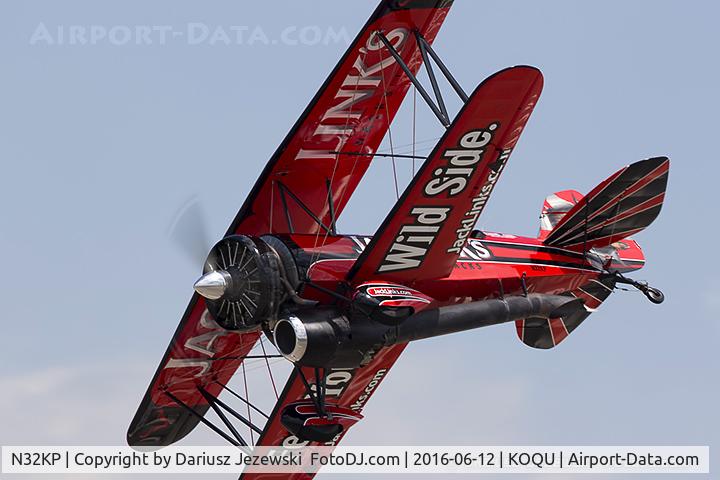 N32KP, 2013 Jet Waco ATO C/N 001, Jet Waco Taperwing  C/N 001 - Jeff Boerboon, N32KP