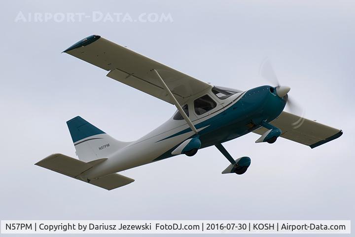 N57PM, 2016 Glasair GS-2 Sportsman C/N 7438, Glasair Sportsman GS-2, c/n: 7438