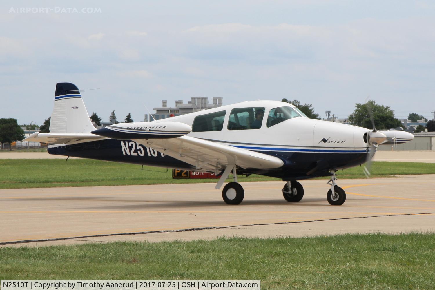 N2510T, 1968 Navion Rangemaster H C/N NAV-4-2510, 1968 Navion Rangemaster H, c/n: NAV-4-2510