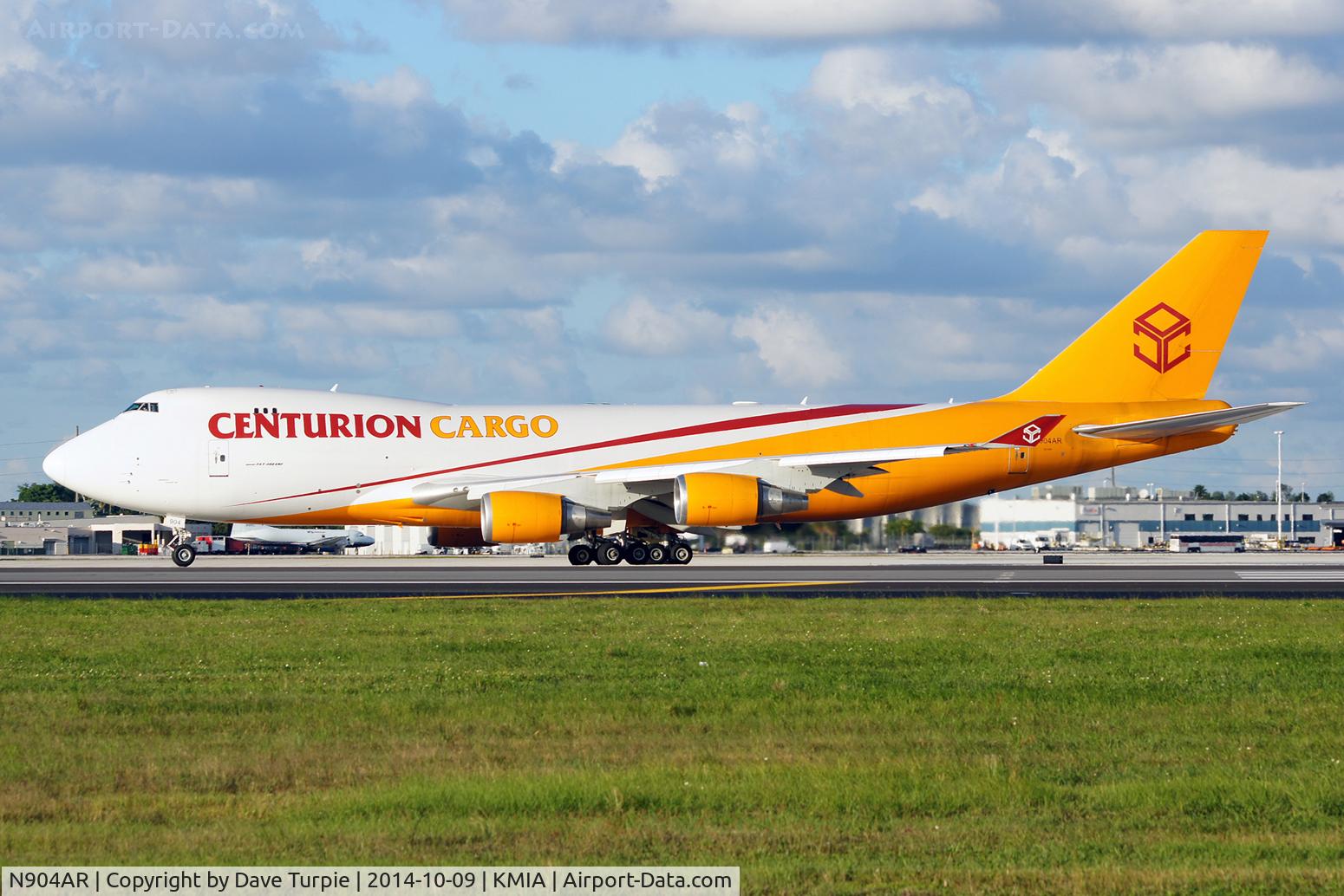 N904AR, 2005 Boeing 747-428F/ER/SCD C/N 33097, Taken from the the holes at MIA. 
