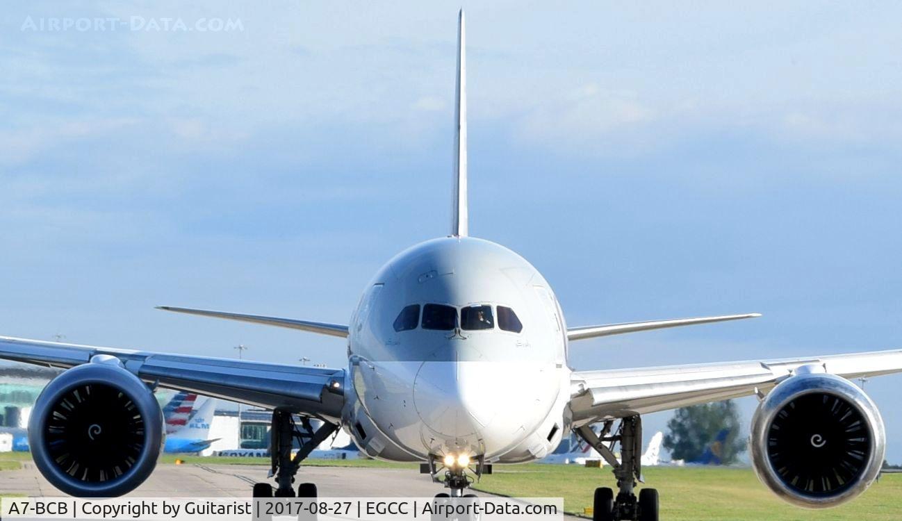 A7-BCB, 2012 Boeing 787-8 Dreamliner Dreamliner C/N 38320, At Manchester