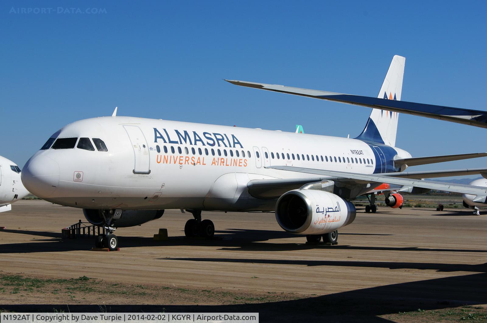 N192AT, 1998 Airbus A320-232 C/N 932, Likely awaiting a new assignment.