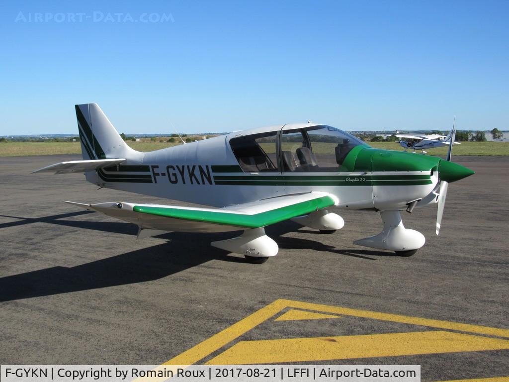 F-GYKN, Robin DR-400-120 C/N 2557, Parked