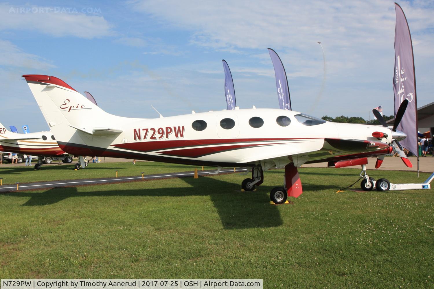 N729PW, 2015 Epic Aircraft Epic LT C/N 051, 2015 EPIC LT KITS LLC EPIC LT, c/n: 051