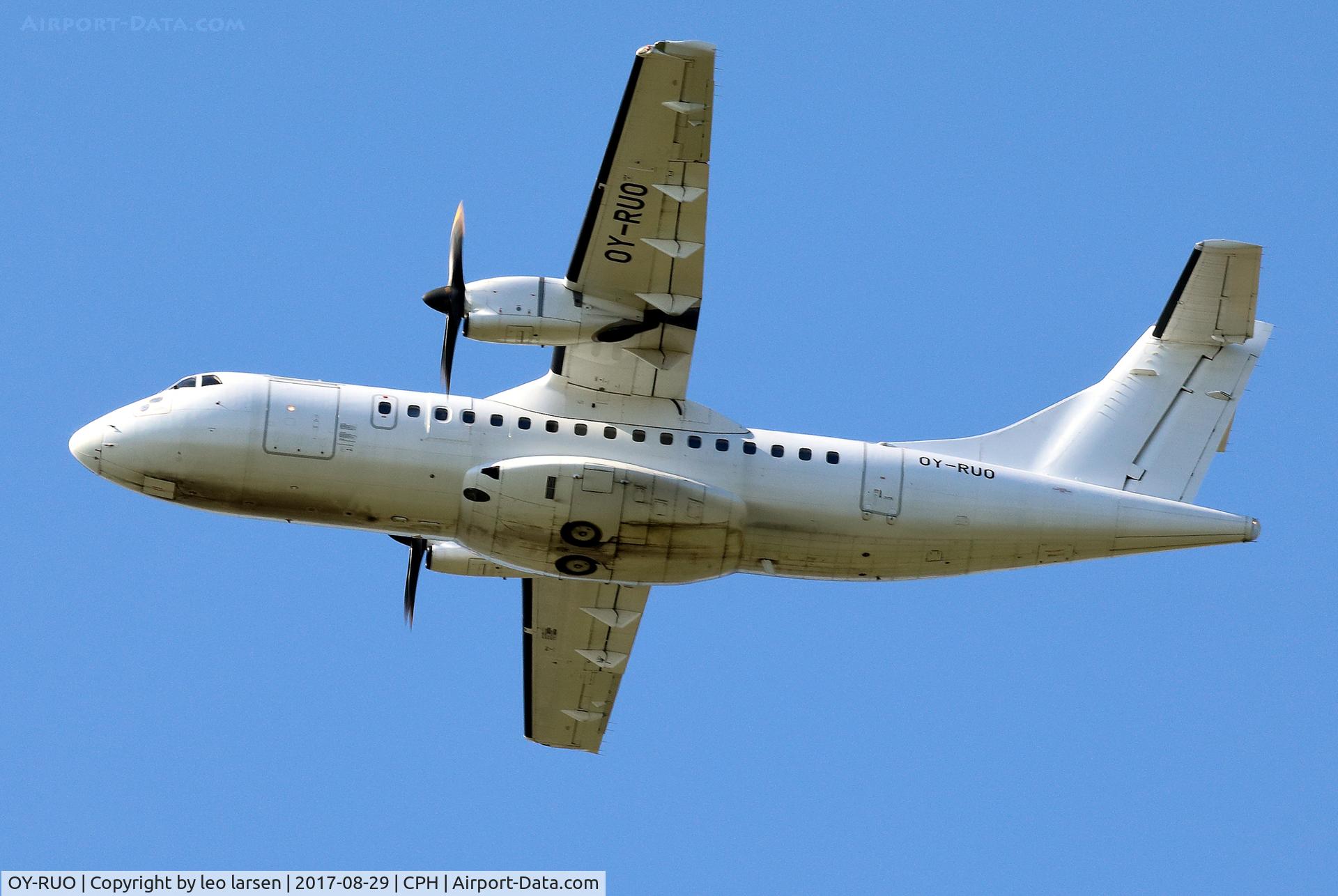 OY-RUO, 1996 ATR 42-500 C/N 514, Copenhagen 29.8.2017