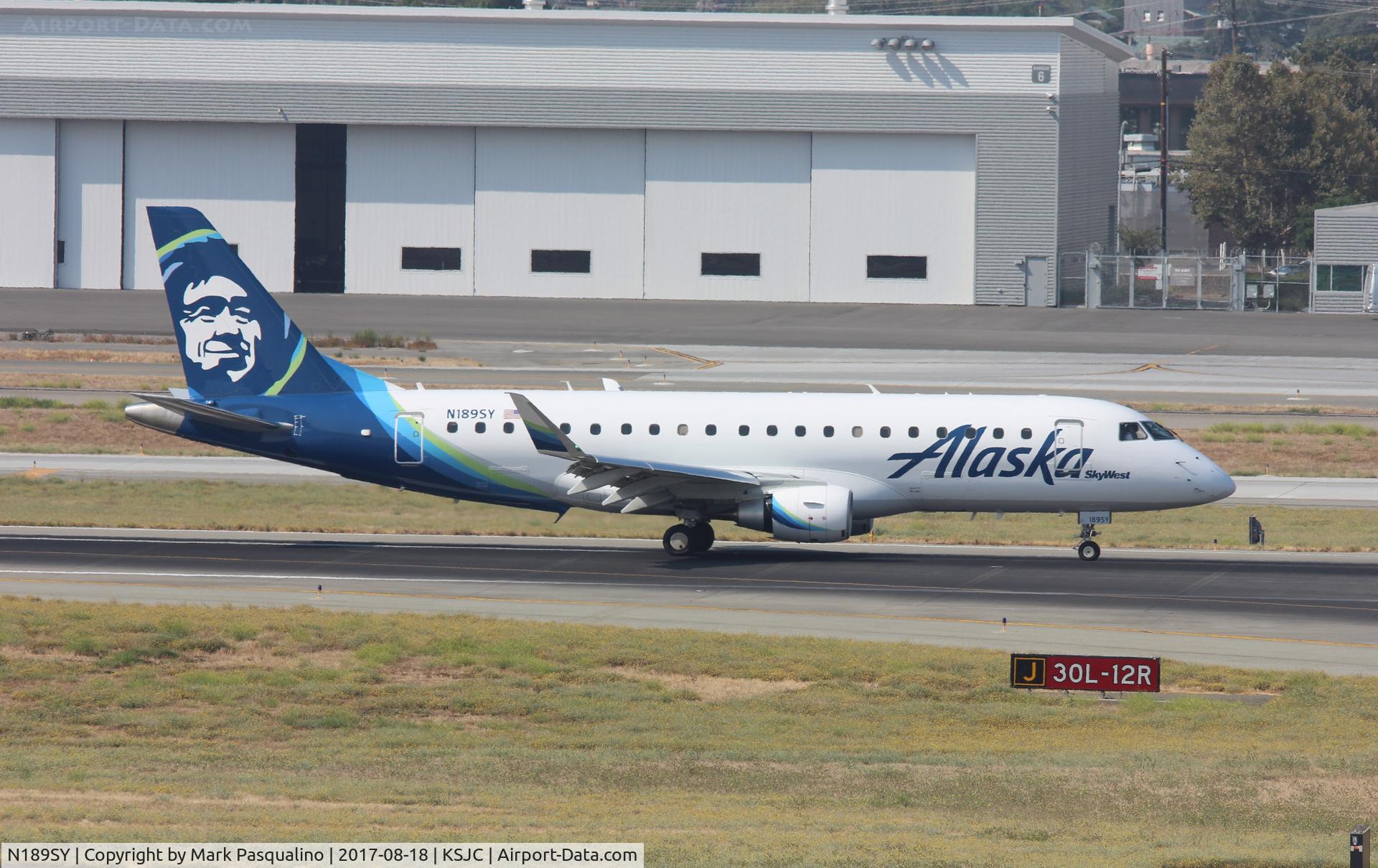N189SY, 2017 Embraer 175LR (ERJ-170-200LR) C/N 17000631, ERJ-170-200 LR