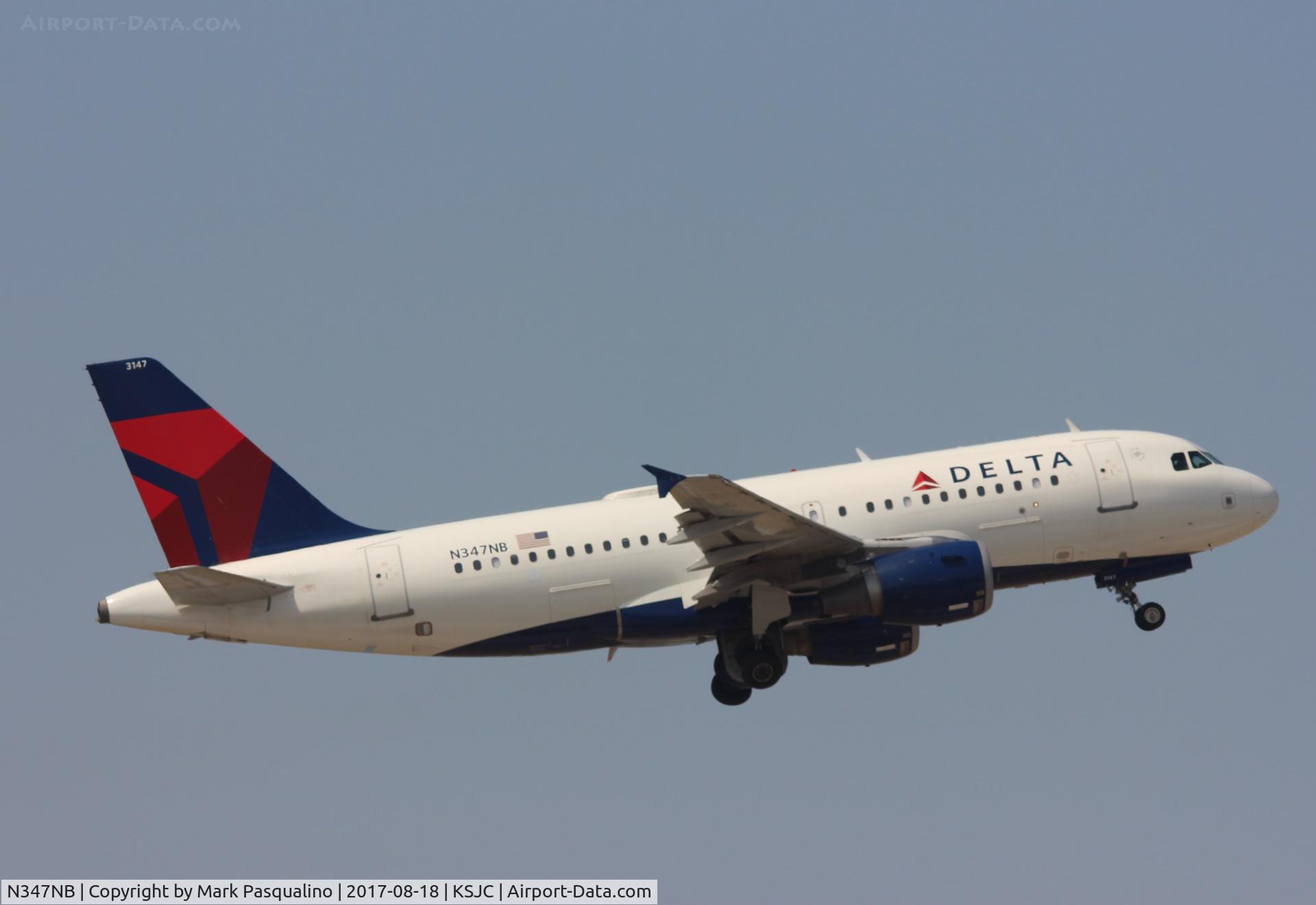 N347NB, 2002 Airbus A319-114 C/N 1800, Airbus A319