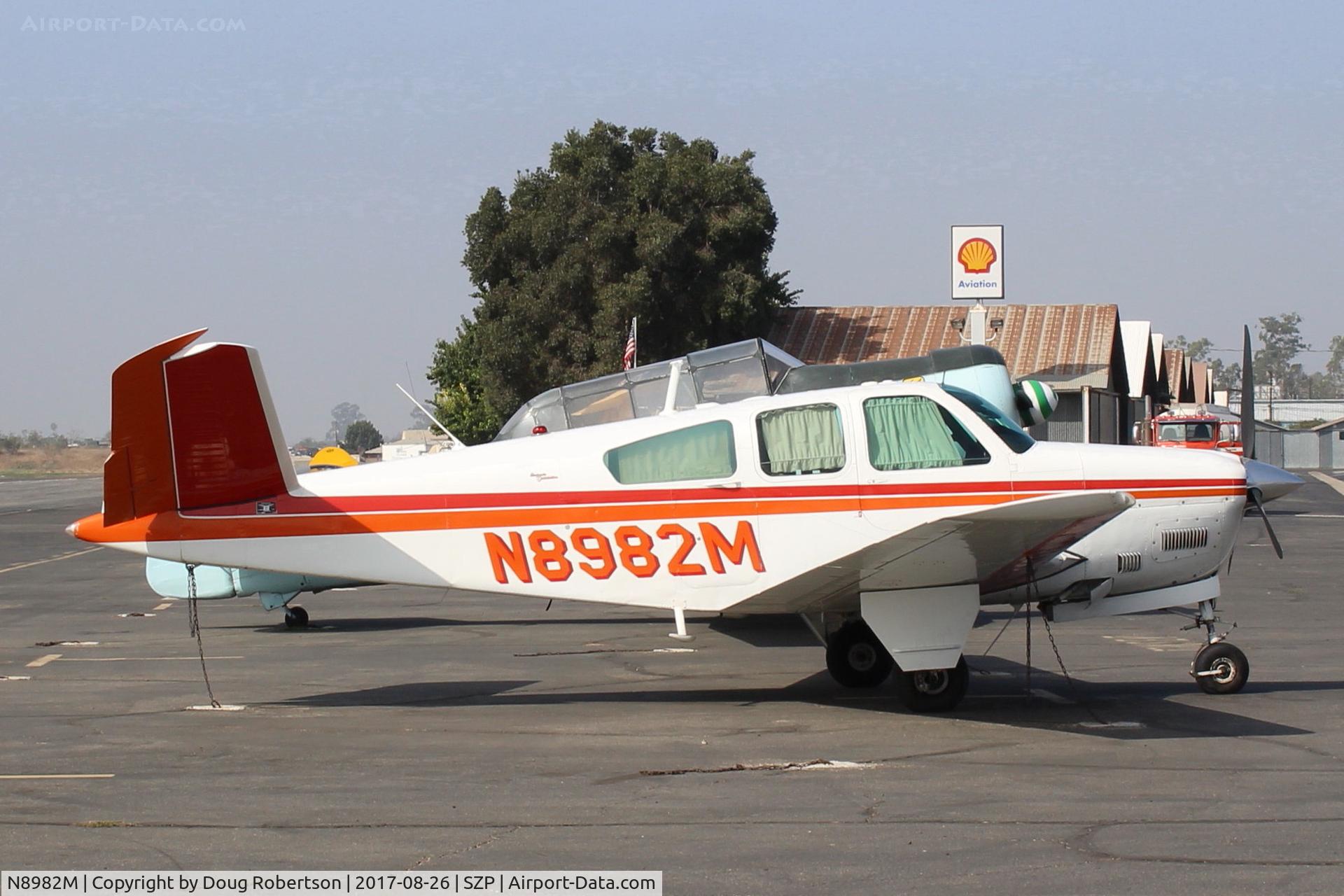 N8982M, 1964 Beech S35 Bonanza C/N D-7310, 1964 Beech S35 BONANZA, Continental IO-520 285 Hp