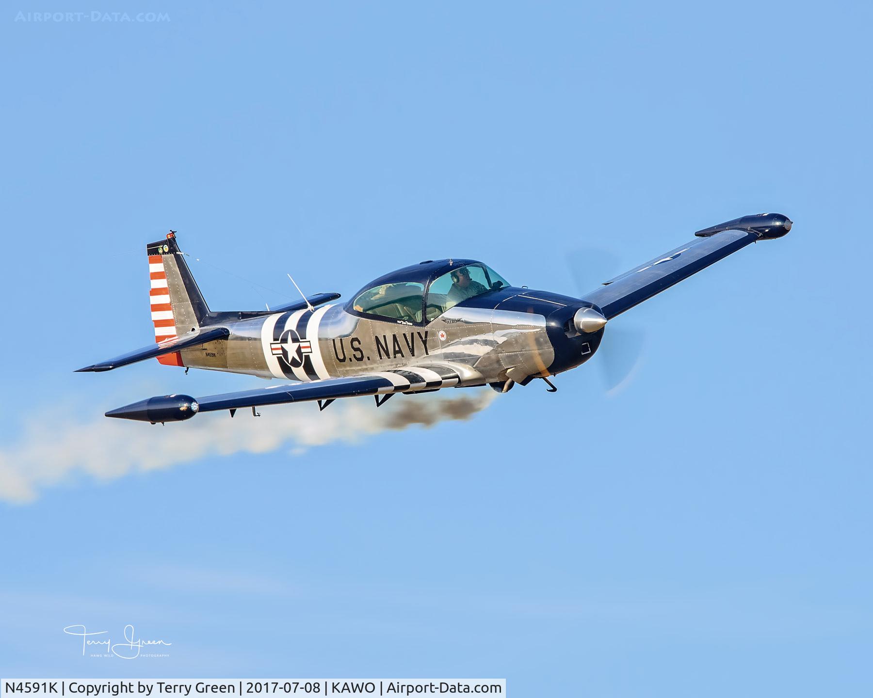 N4591K, 1948 Ryan Navion A C/N NAV-4-1591, KAWO