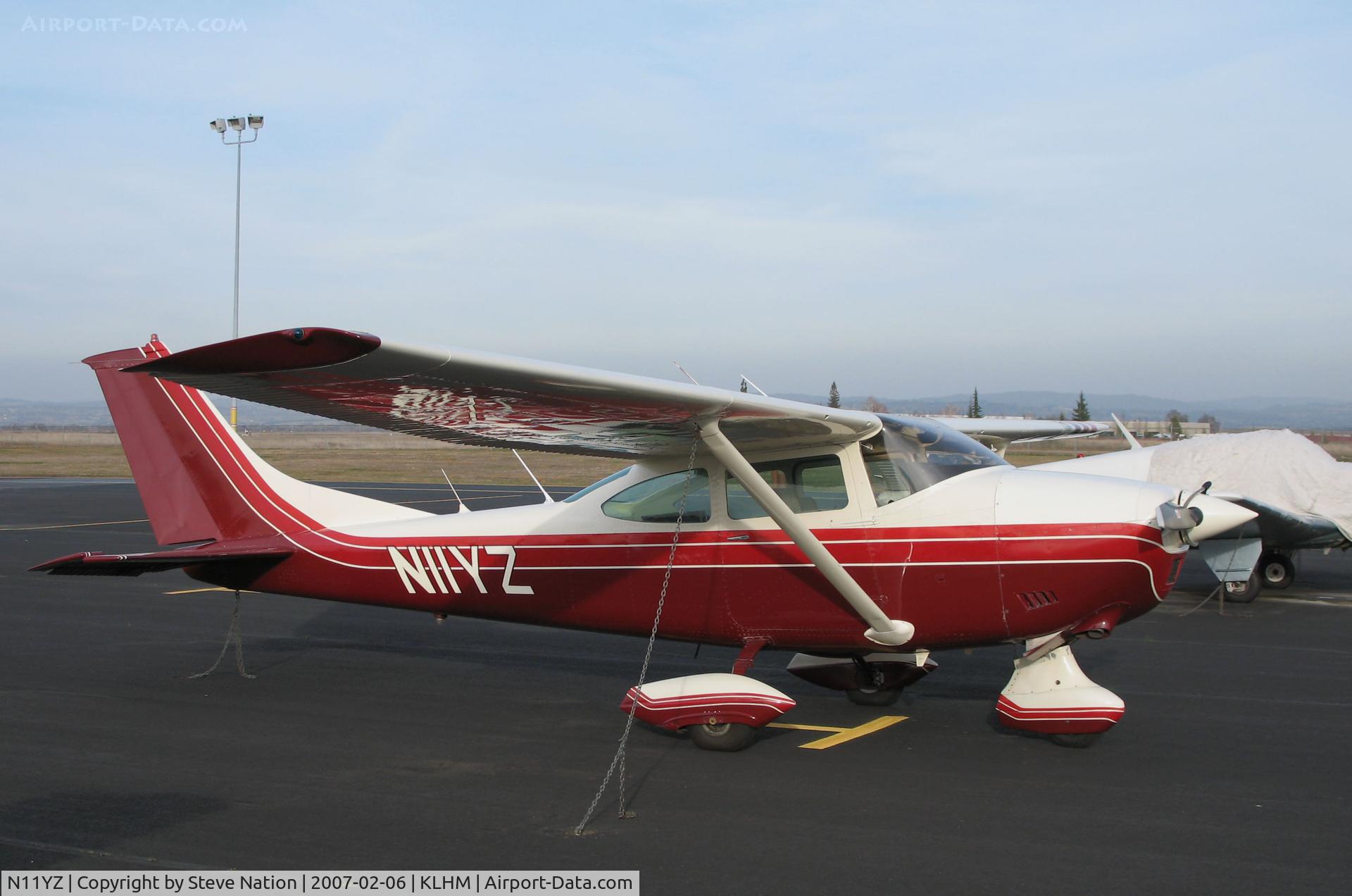 N11YZ, 1970 Cessna 182N Skylane C/N 18260401, Locally-based 1970 Cessna 182N Skylane @ Lincoln Regional Airport (Karl Harder Field), CA