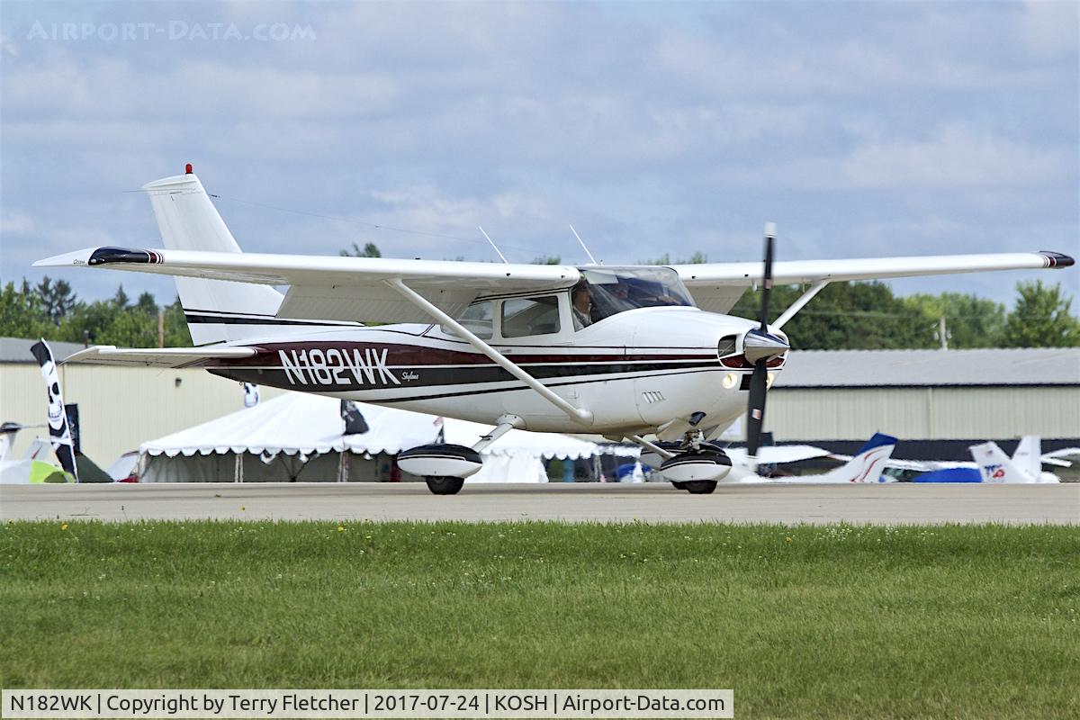 N182WK, 1972 Cessna 182P Skylane C/N 18261257, At 2017 AirVenture at Oshkosh
