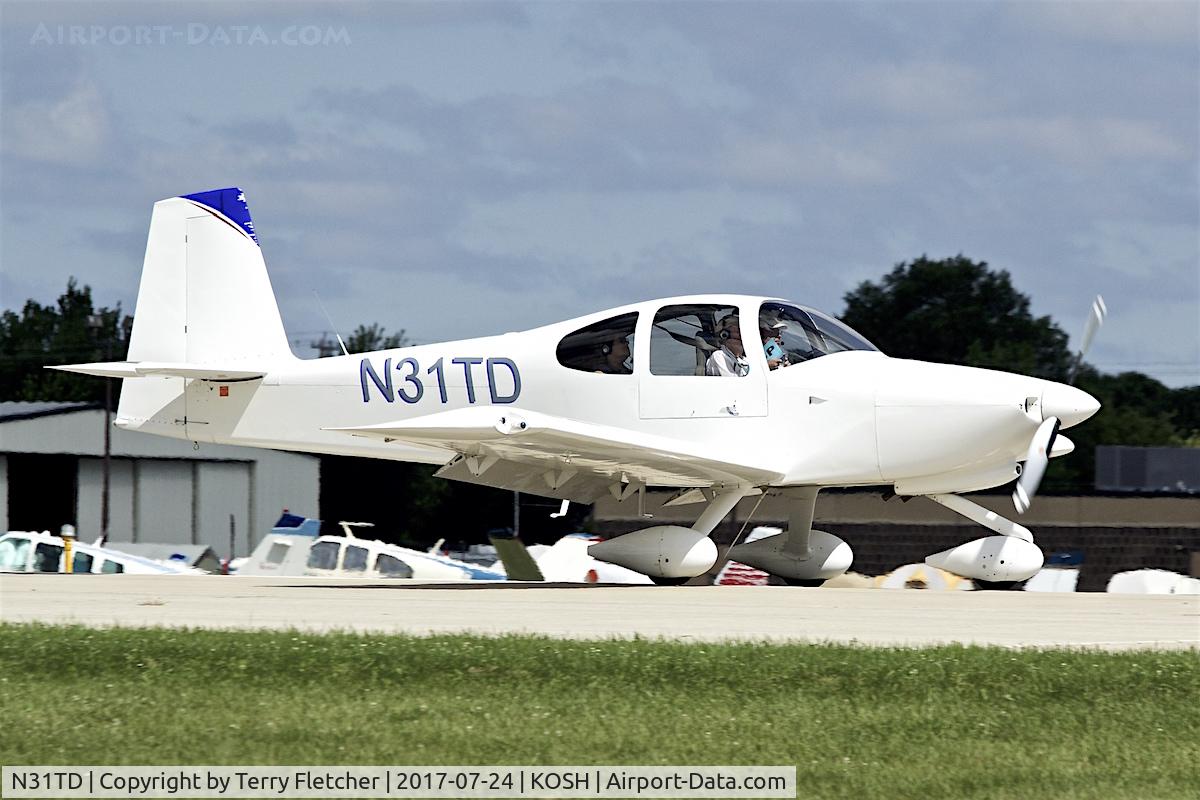 N31TD, Vans RV-10 C/N 40059, At 2017 AirVenture at Oshkosh