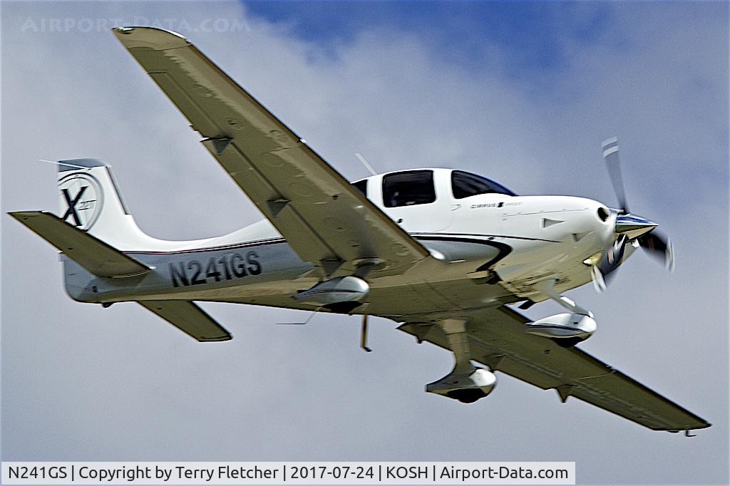 N241GS, 2010 Cirrus SR22T C/N 0032, At 2017 AirVenture at Oshkosh