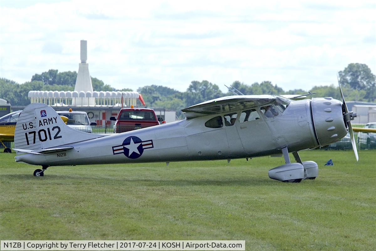 N1ZB, 1951 Cessna LC-126C C/N 7855, At 2017 AirVenture at Oshkosh