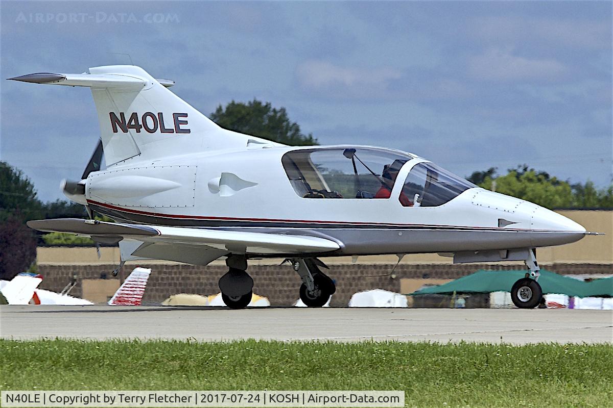 N40LE, Prescott Aeronautical Pusher C/N 032, At 2017 AirVenture at Oshkosh