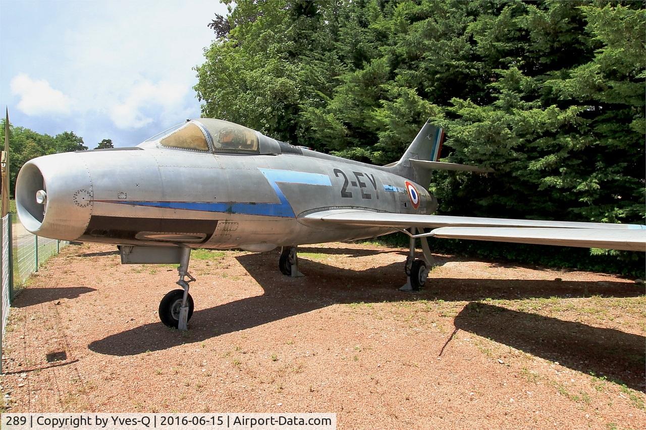 289, Dassault Mystere IVA C/N 289, Dassault Mystere IVA, Preserved at Savigny-Les Beaune Museum