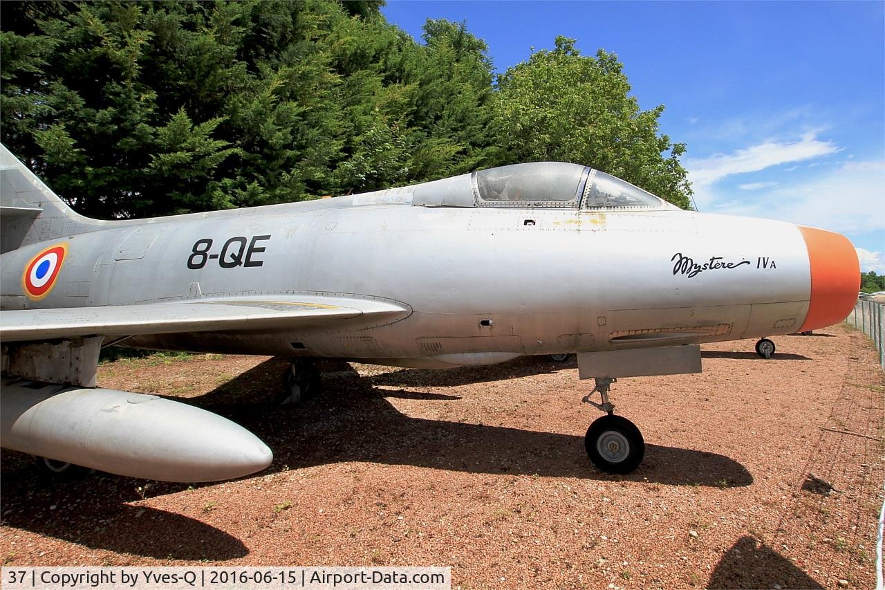 37, Dassault Mystere IVA C/N 37, Dassault Mystere IVA, Preserved at Savigny-Les Beaune Museum