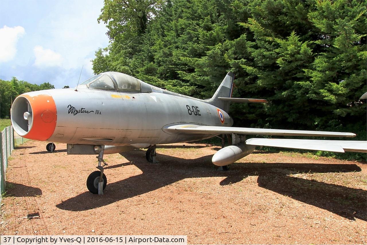 37, Dassault Mystere IVA C/N 37, Dassault Mystere IVA, Preserved at Savigny-Les Beaune Museum