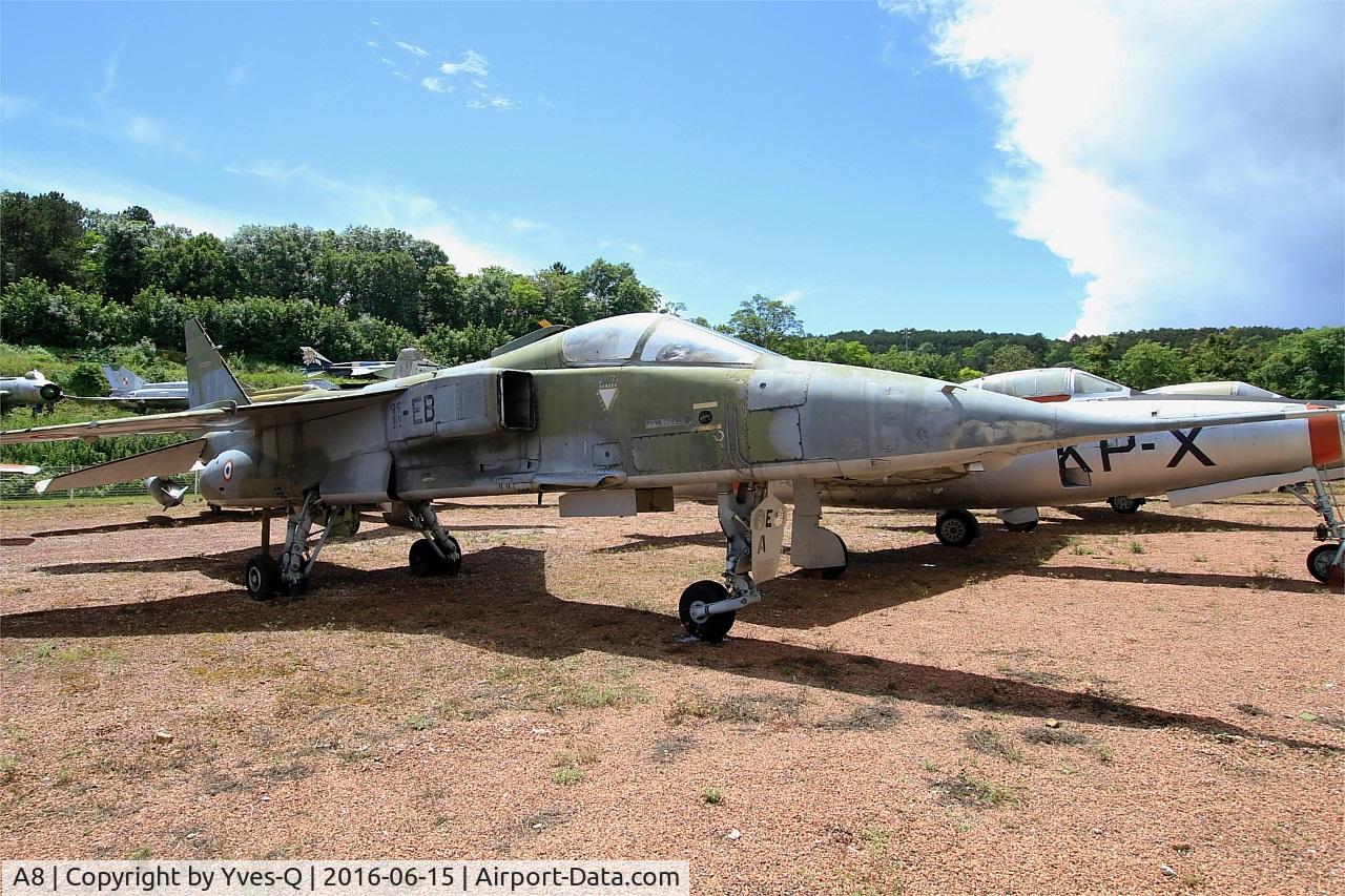 A8, Sepecat Jaguar A C/N A8, Sepecat Jaguar A, Preserved at Savigny-Les Beaune Museum