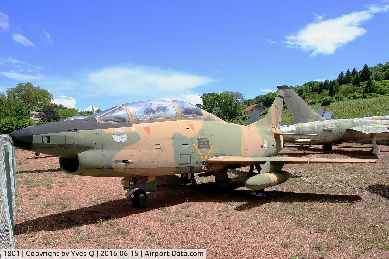 1801, Fiat G-91T/3 C/N 91-2-0003, Fiat G-91-T3, Preserved at Savigny-Les Beaune Museum
