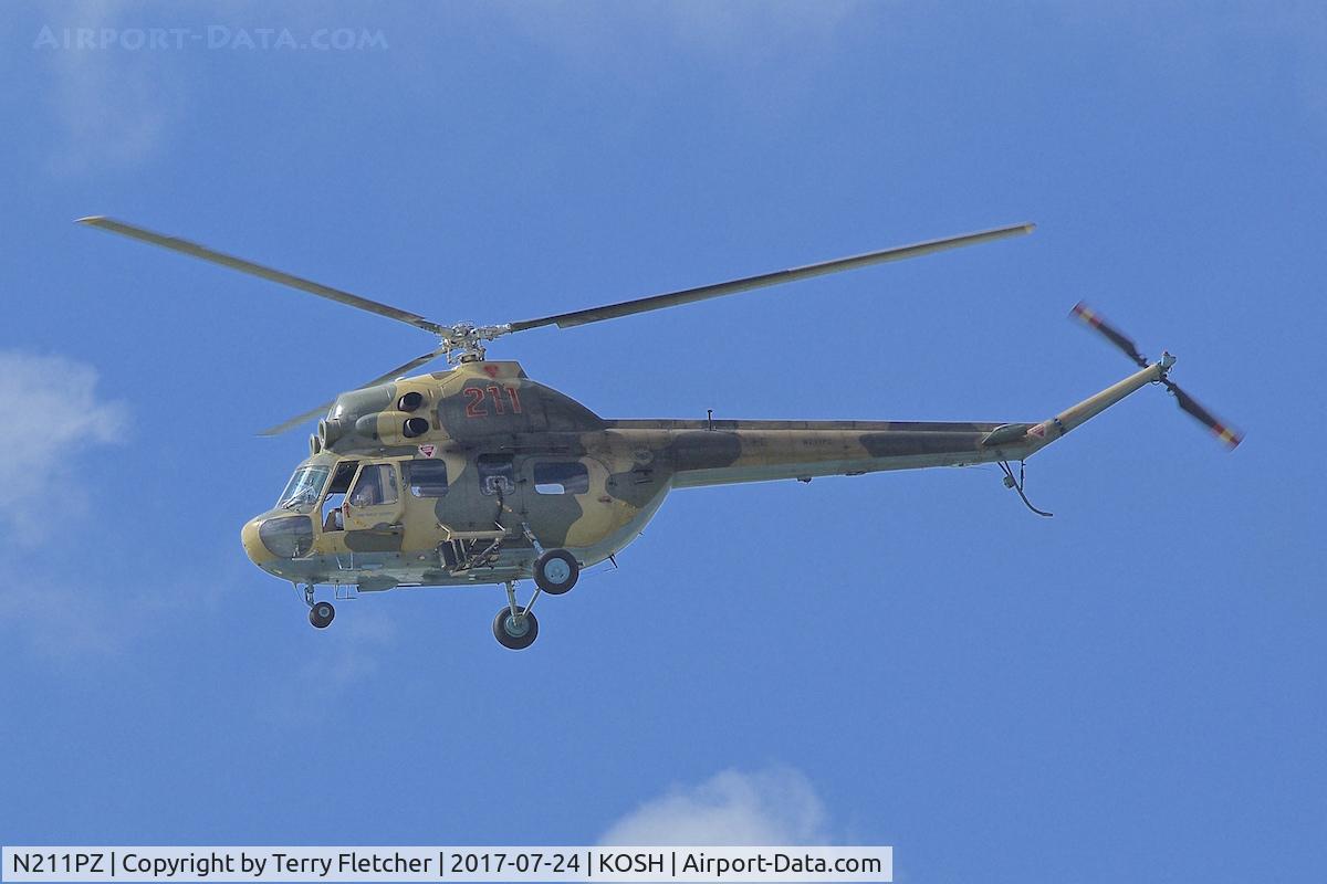 N211PZ, Mil Mi-2 Hoplite C/N 515021126, At 2017 AirVenture at Oshkosh