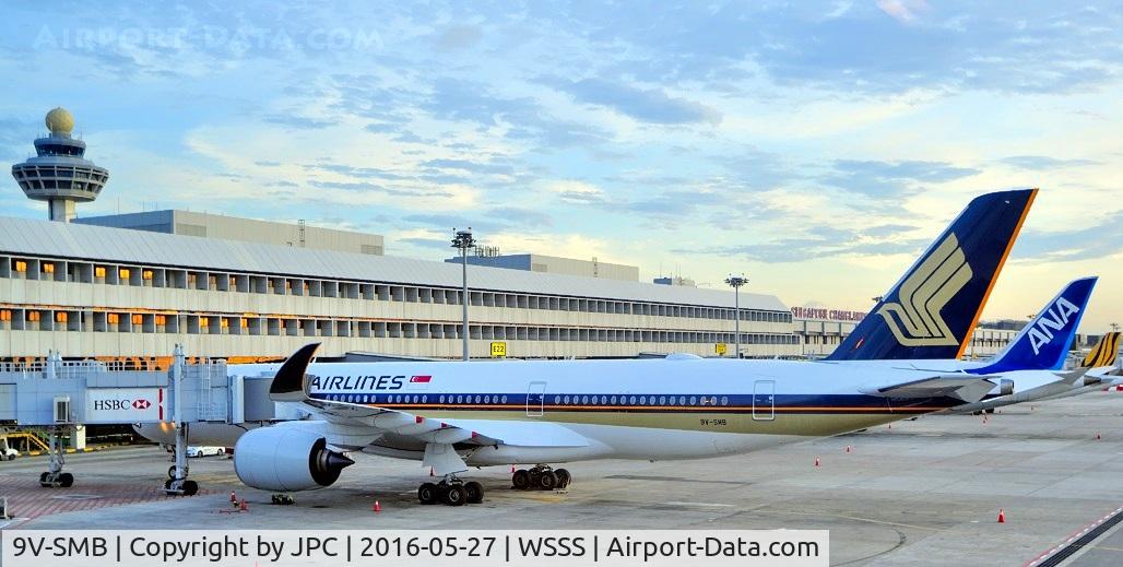 9V-SMB, 2016 Airbus A350-941 C/N 030, New on the fleet. After Sunrise